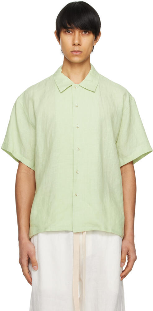 COMMAS Green Dropped Shoulder Shirt Cover