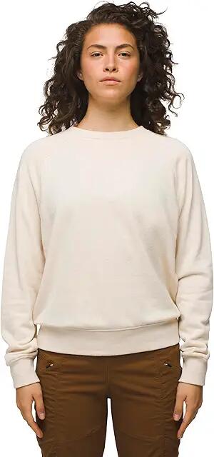 Prana Cozy Up Sweatshirt (Canvas Heather) Women's Sweatshirt Cover