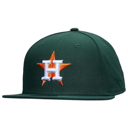 New Era New Era Astros 59Fifty Fitted Hat - Adult White/Dk Green 7 Cover