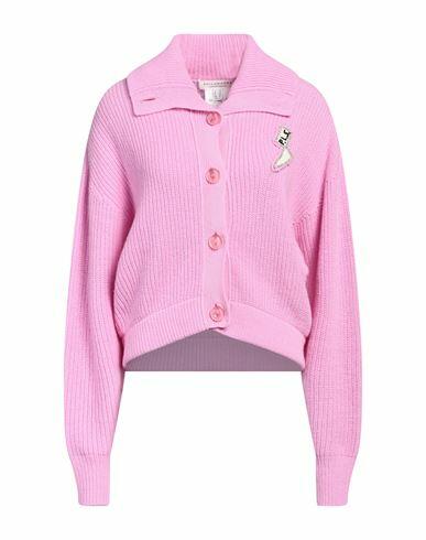 Philosophy Di Lorenzo Serafini Woman Cardigan Pink Virgin Wool, Cashmere, Acrylic, Wool Cover