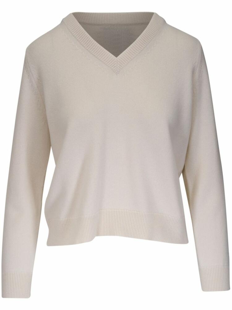 Nili Lotan v-neck jumper - Neutrals Cover