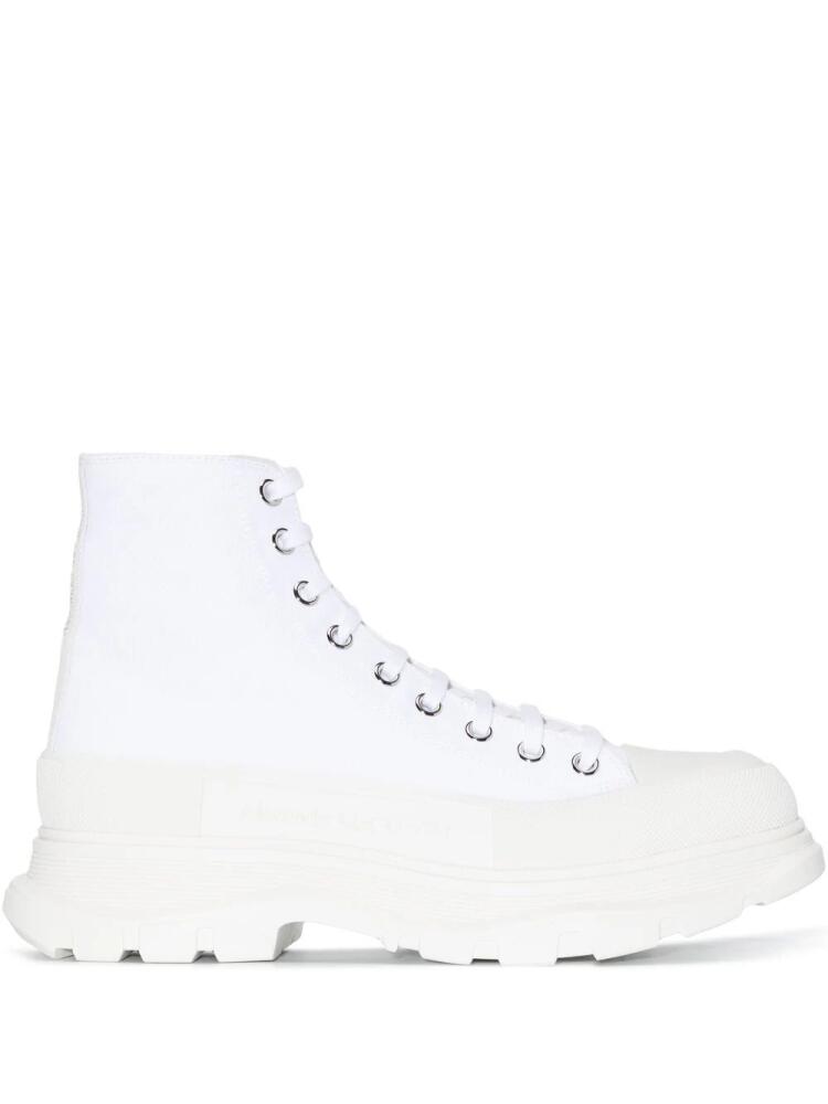 Alexander McQueen Tread low-top sneakers - White Cover