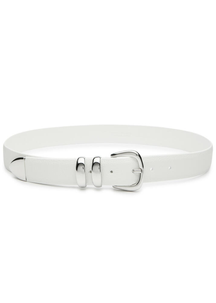 Andersons Belts Grained Leather Belt - White Cover