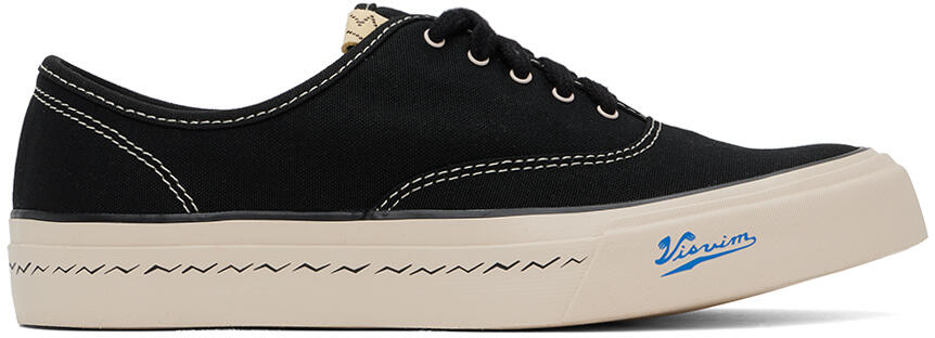 visvim Black Logan Deck Lo Sneakers Cover