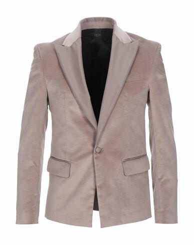 Amiri Man Blazer Grey Cotton, Modal, Polyester, Polyurethane, Silk Cover