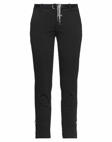 Liu •jo Woman Pants Black Cotton, Elastane Cover