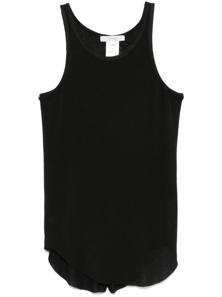 Kristensen Du Nord fine-knit tank top - Black Cover