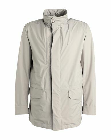 Kired Man Jacket Light grey Polyester, Polyurethane Cover