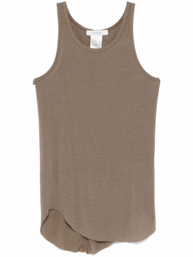 Kristensen Du Nord fine-knit tank top - Brown Cover