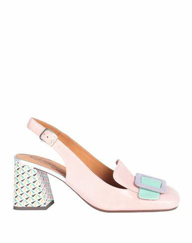 Chie Mihara Woman Pumps Light pink Leather Cover