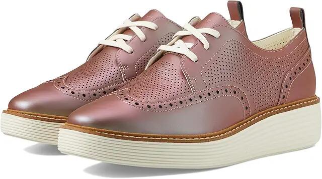 Cole Haan Originalgrand Platform Wing Tip Oxford (Multi Irredescent/Ivory) Women's Shoes Cover