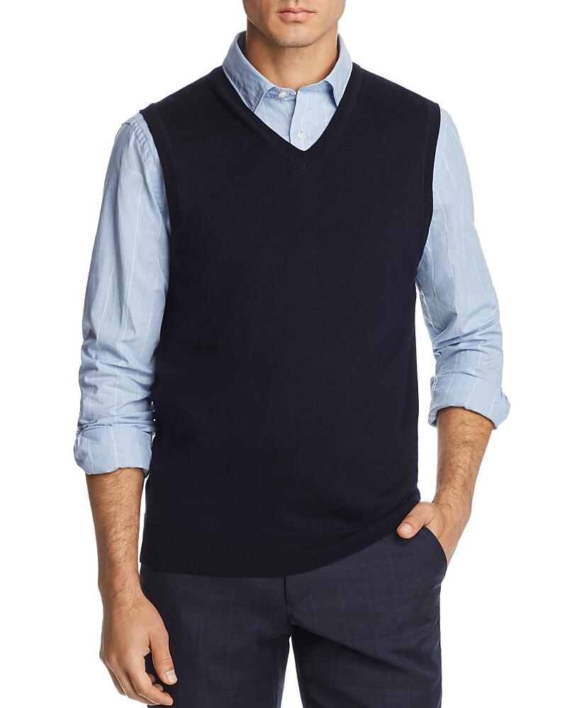 The Men's Store at Bloomingdale's V-Neck Merino Wool Vest - Exclusive Cover