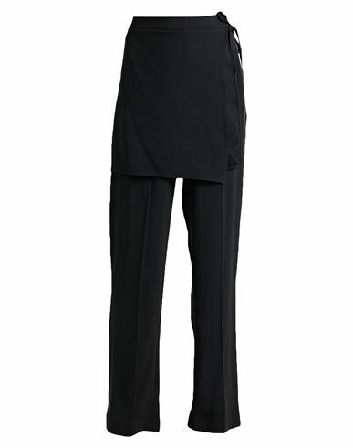 Atlein Woman Pants Black Acetate, Viscose Cover