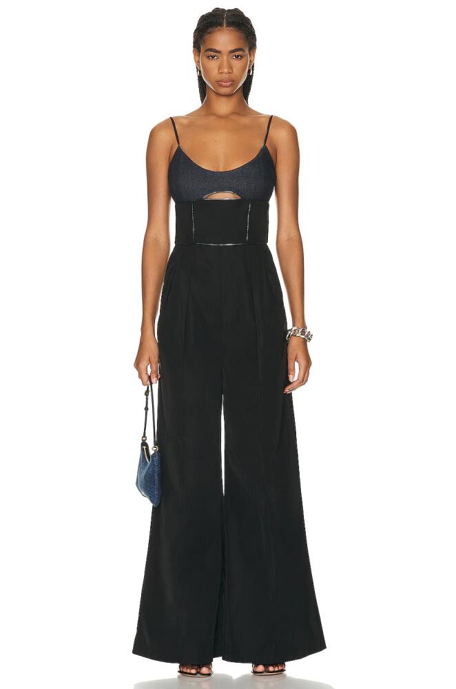 ET OCHS Weston Cutout Jumpsuit in Black Cover