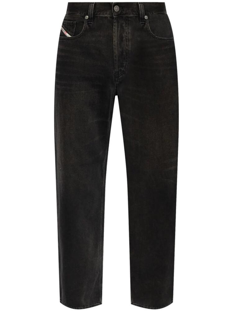 Diesel 2010 D-Macs straight-leg jeans - Black Cover