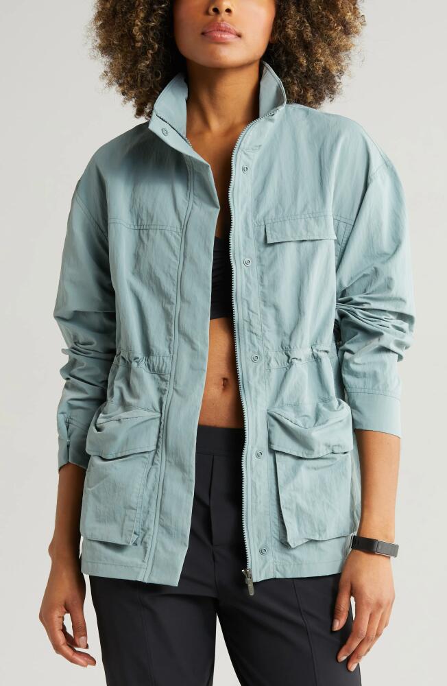 Zella Free Form Cargo Jacket in Grey Thunder Cover