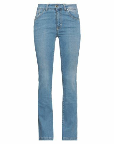 Fly Girl Woman Jeans Blue Cotton, Elastane Cover