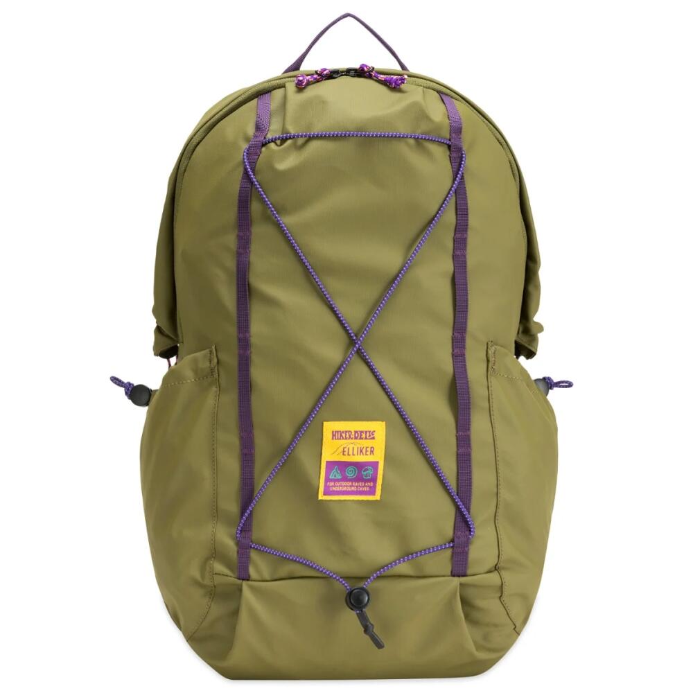 Elliker x Hikerdelic Kiln Backpack in Khaki Cover