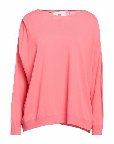 Solotre Woman Sweater Coral Viscose, Polyamide Cover