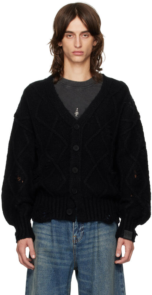 Stolen Girlfriends Club Black Distressed Altered State Cardigan Cover