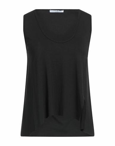 Le Sarte Del Sole Woman Top Black Viscose, Elastane Cover