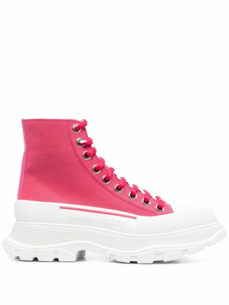 Alexander McQueen chunky-sole sneakers - Pink Cover