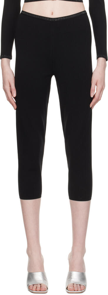 Alexander Wang Black Crystal Leggings Cover