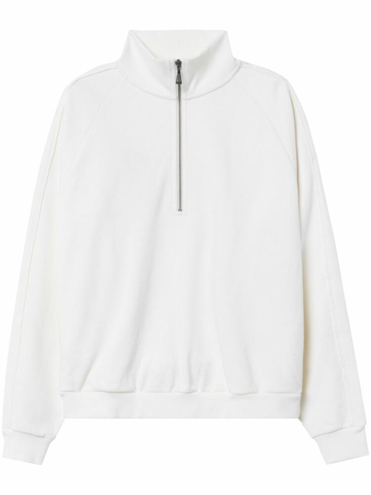 John Elliott Munich zip-up sweatshirt - White Cover