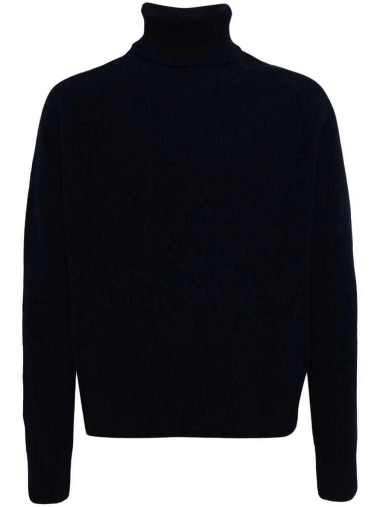 BOSS turtleneck jumper - Blue Cover