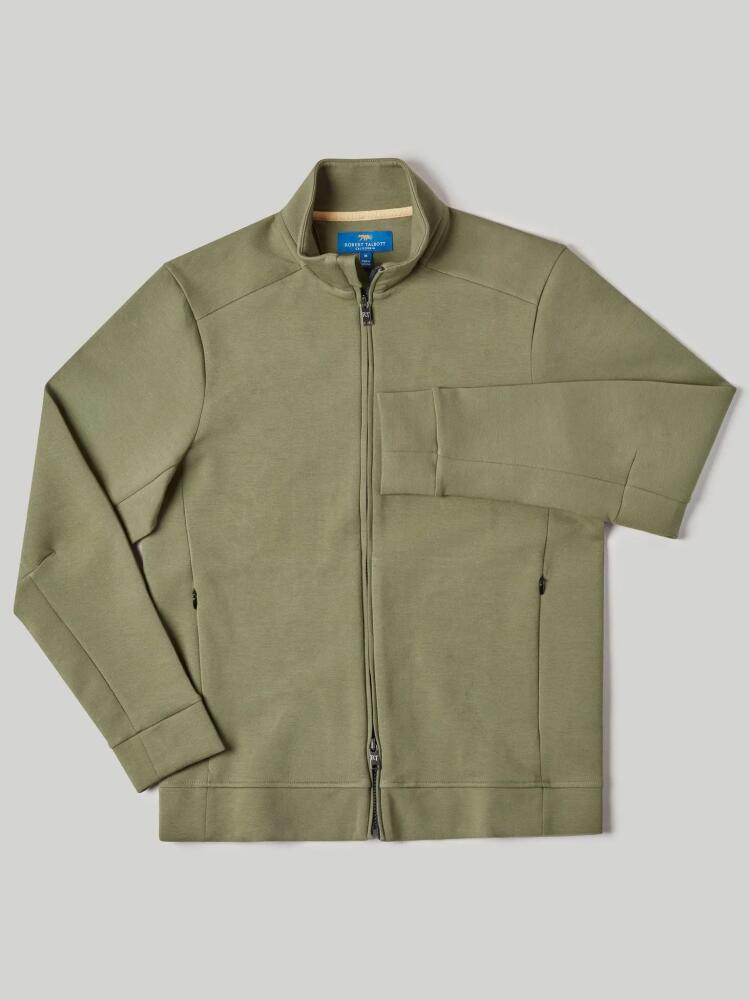 Robert Talbott Evans Track Jacket in Olive Cover