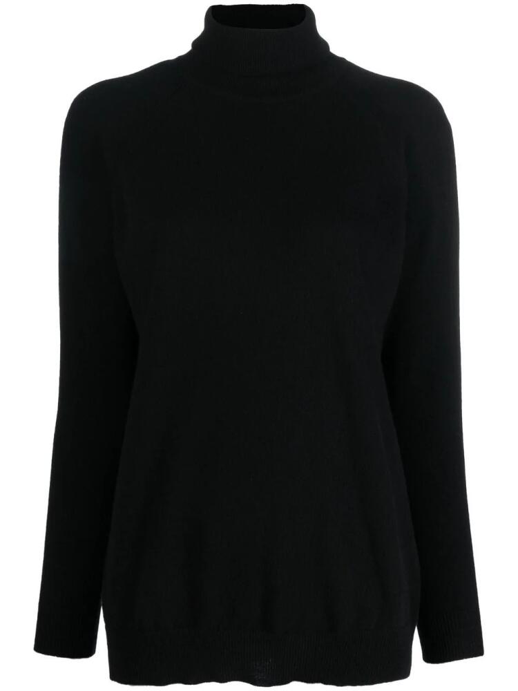 Drumohr cashmere roll-neck jumper - Black Cover