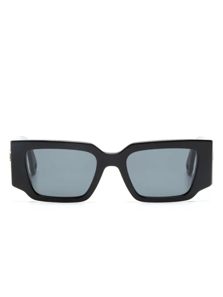 Lanvin Curb rectangle-frame sunglasses - Black Cover