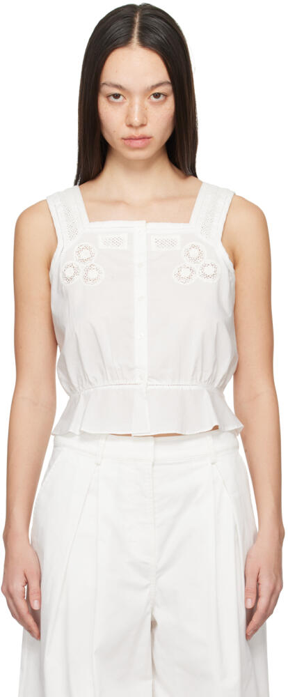 The Garment White Kirsten Top Cover