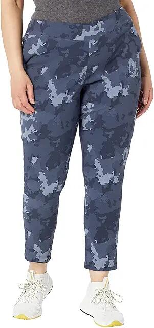 Mountain Hardwear Plus Size Dynama/2 Ankle Pants (Dark Zinc Pines Camo) Women's Clothing Cover