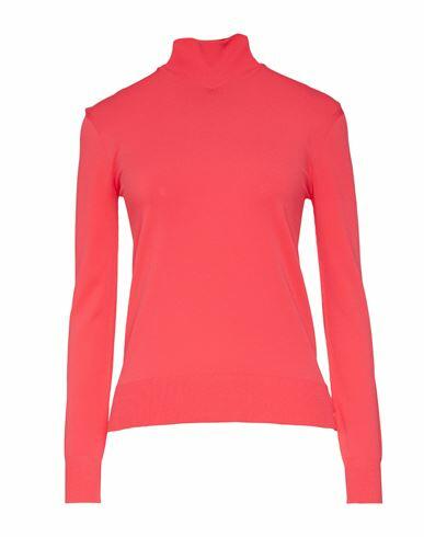 Bottega Veneta Woman Turtleneck Coral Viscose, Polyester Cover