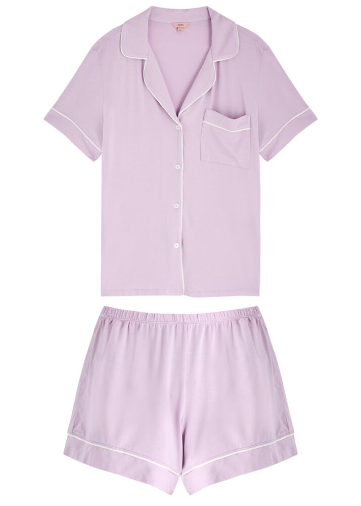 Eberjey Gisele Jersey Pyjama set - Purple Cover