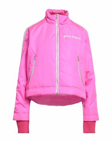 Palm Angels Woman Jacket Fuchsia Polyamide, Cotton, Elastane, Polyester Cover