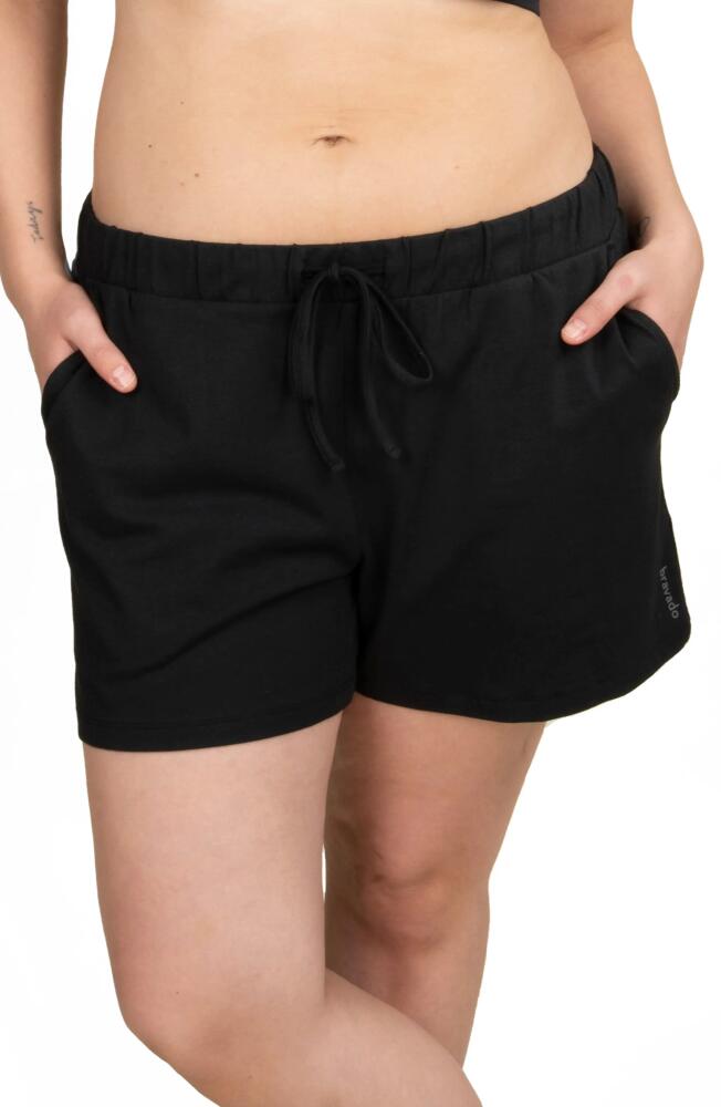 Bravado Designs Lounge Maternity/Nursing Shorts in Black Cover