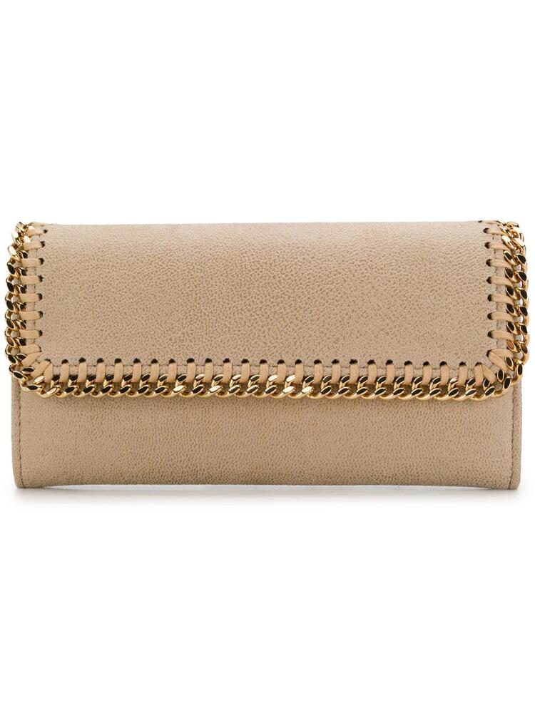 Stella McCartney Falabella wallet - Neutrals Cover