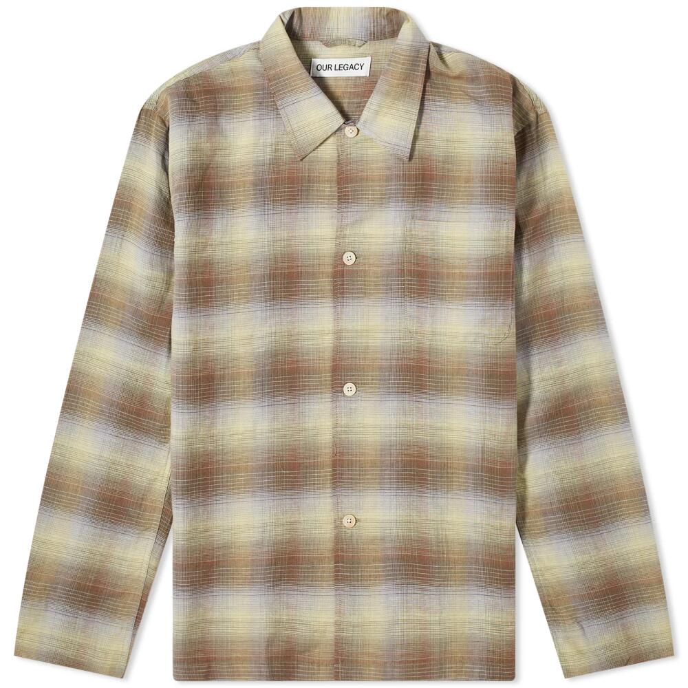 Our Legacy Men's Box Shirt in Brown Cover