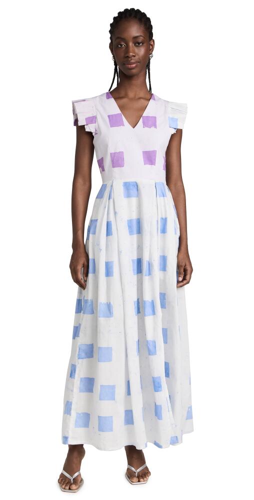 Busayo Ajala Dress White-Multi Cover