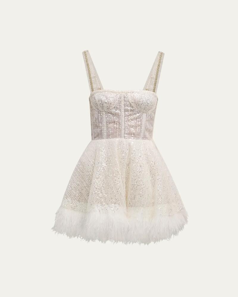 Bronx and Banco Mademoiselle Bridal Mini Dress Cover