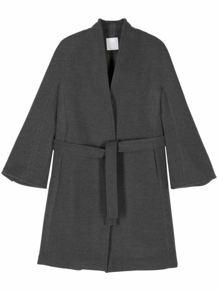 Eleventy belted coat - Grey Cover