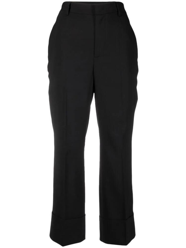 DSQUARED2 cropped flare trousers - Black Cover