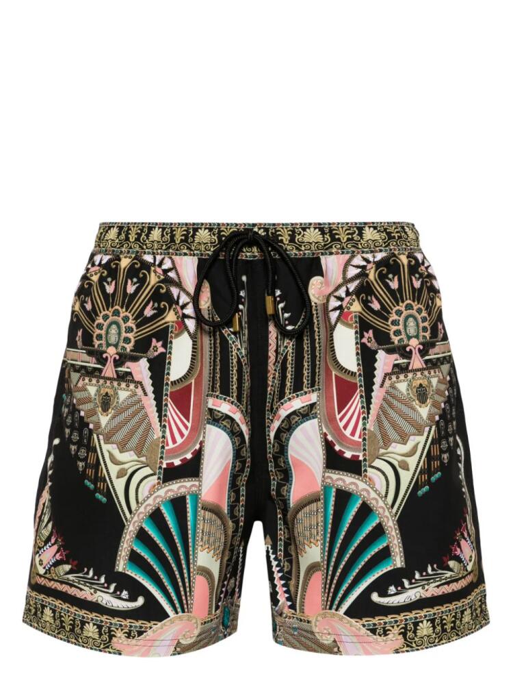 Camilla They Called Her Nefertari swim shorts - Black Cover