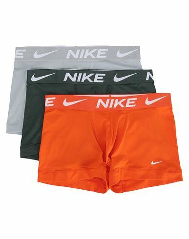 Nike Man Boxer Orange Recycled polyester, Elastane Cover