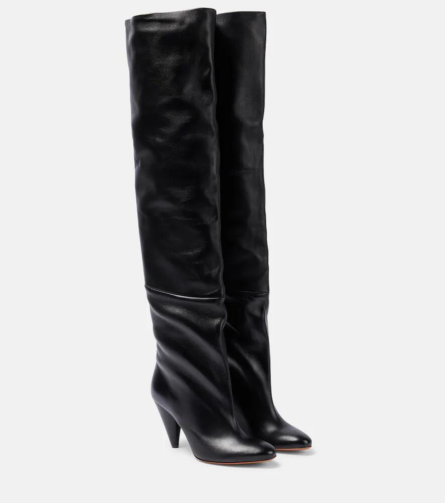 Proenza Schouler Cone leather over-the-knee boots Cover