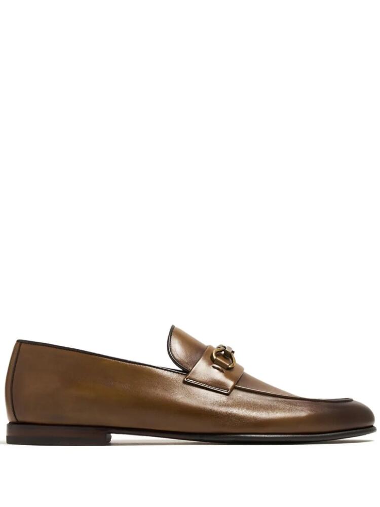 Barrett Sion Fresatura leather loafers - Brown Cover