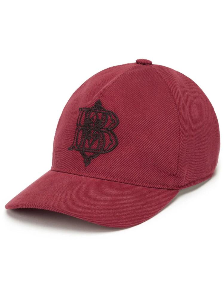 Billionaire logo-embroidered baseball cap Cover