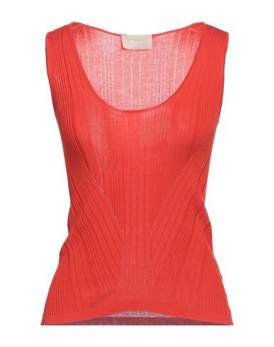 Drumohr Woman Top Red Cotton Cover